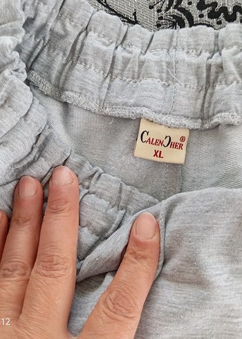 xl Beden gri Renk Gri Eşofman Altı