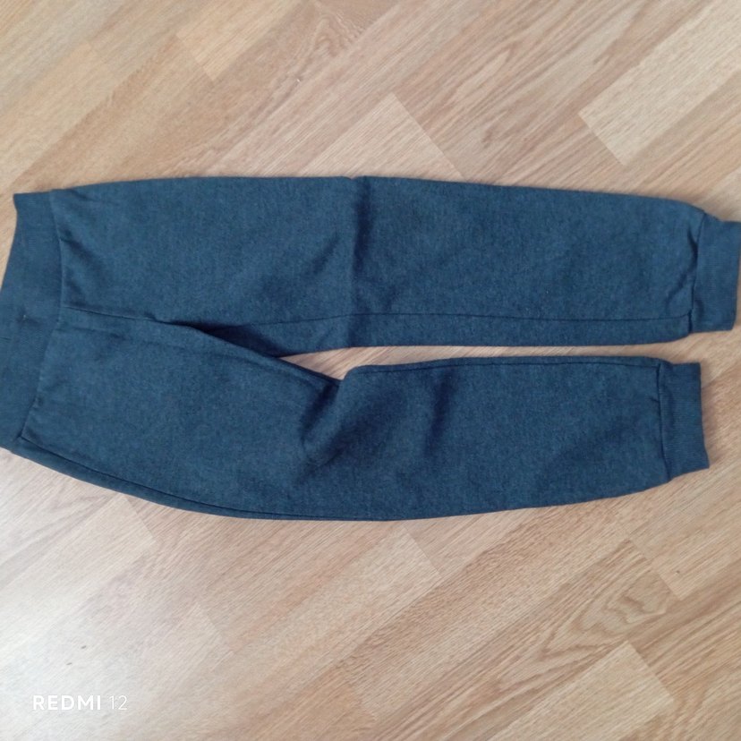 Gri kız çocuk Kot Eşofman - Görsel 3