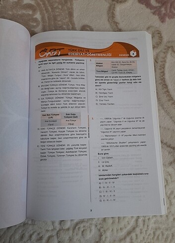  Beden Renk Kadir Gümüş 7li ÖABT Denemd