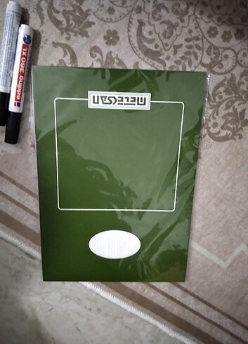 Beden Defter ve tahta kalem