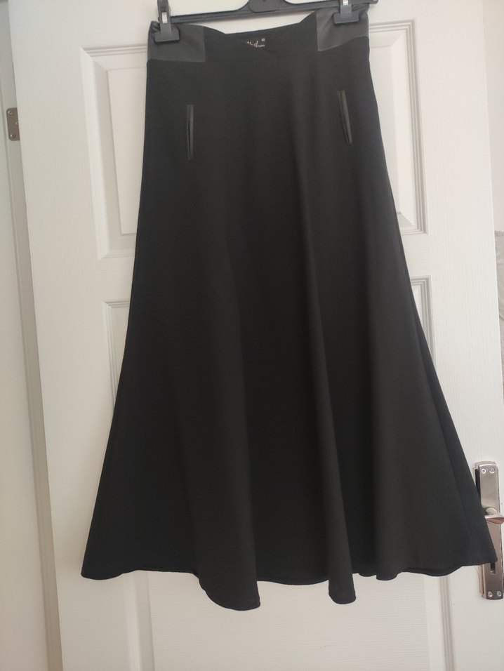 Siyah Uzun etek - Görsel 2