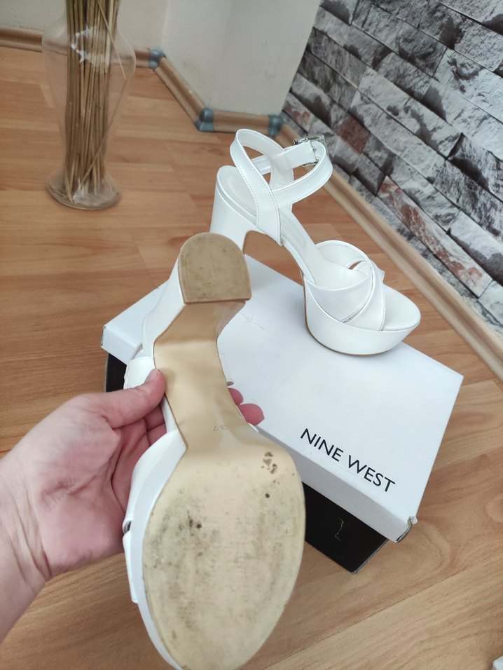 Beyaz Platform Gelin ayakkabısı - Görsel 4