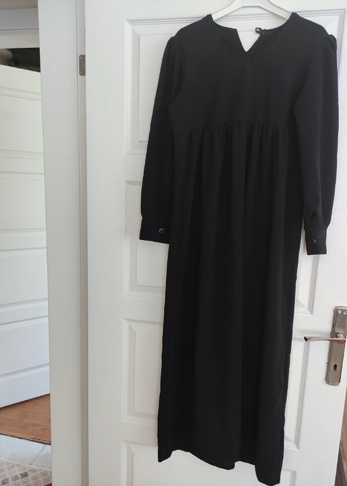 Robalı ferace elbise  - Görsel 2