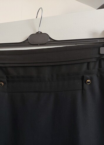 Siyah düz etek - Görsel 3