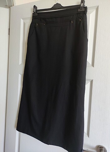 Siyah düz etek - Görsel 4