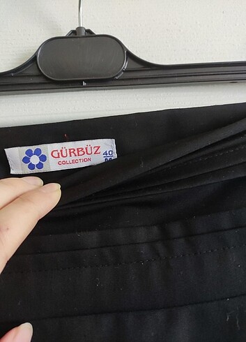 Siyah düz etek - Görsel 6