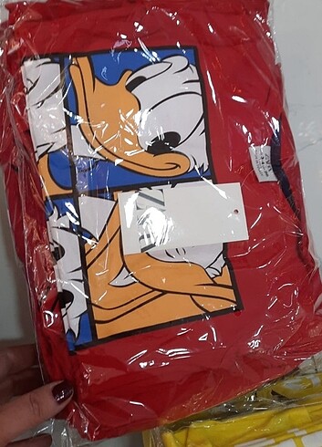 5 Yaş Beden çeşitli Renk Zara donald duck takım