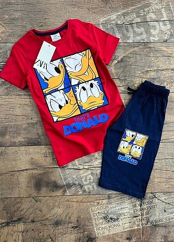 Zara Zara donald duck takım