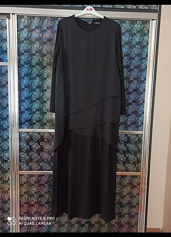 Defrina katlı elbise