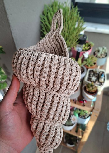 Ikea Örgü deniz kabuğu