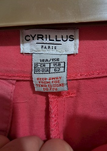 13-14 Yaş Beden pembe Renk Şort Etek