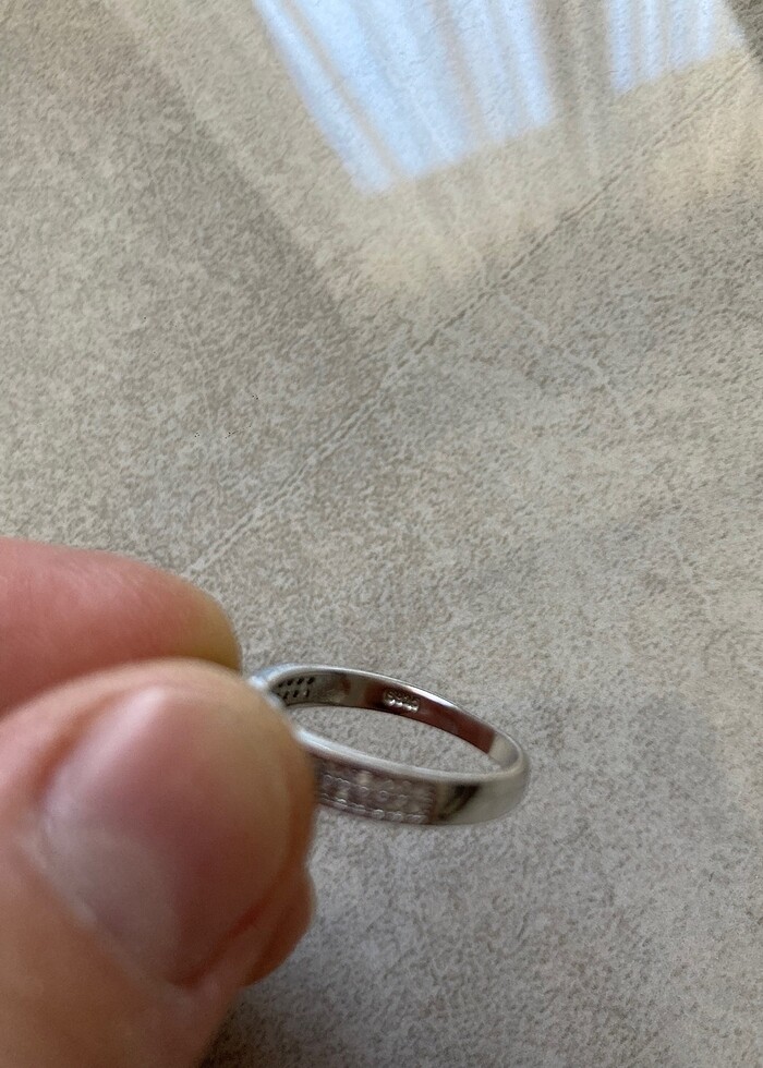 925 ayar 2 yüzük - Görsel 4