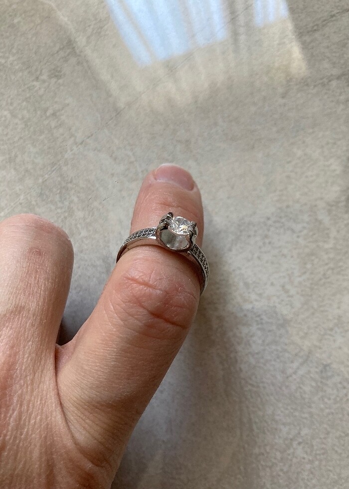 925 ayar 2 yüzük - Görsel 5