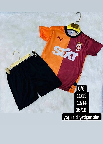 5 Yaş Beden Çocuk unisex taraftar forması