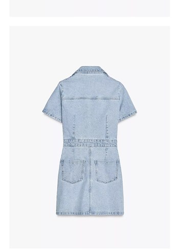 Zara Zara Z1975 Denim Min Elbise
