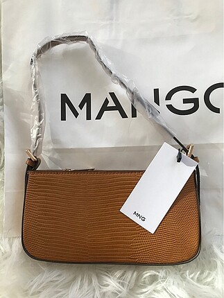 Mango Baguette Çanta