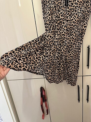 38 Beden LCW Leopar Tunik