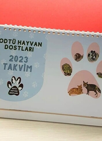 ODTÜ HAYVAN DOSTLARI 2023 TAKVİMİ