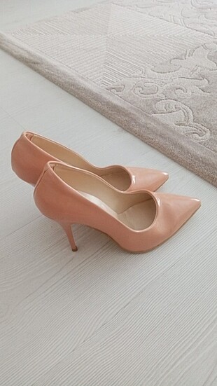 Ten Rengi Stiletto Ayakkabı