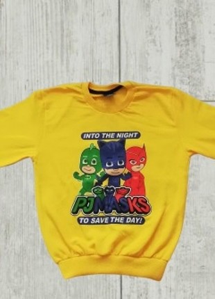 Pijamaskeli Erkek Bebek Üst Sweat