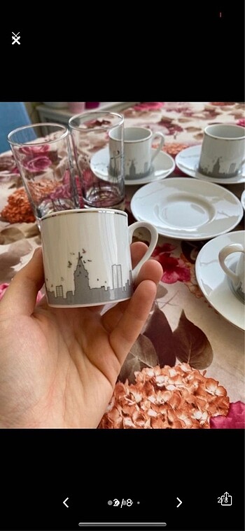 Kütahya Porselen Kahve fincanı