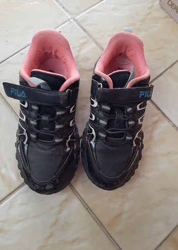 FILA kiz Çocuk Siyah-Pembe Sneaker - Görsel 3