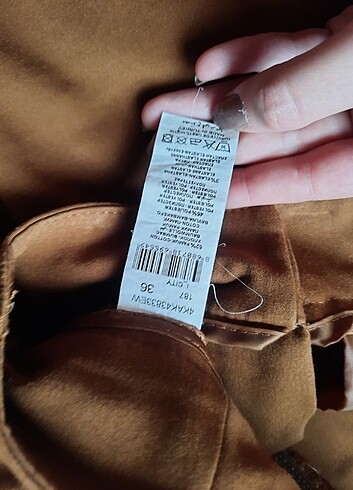 Sütlü kahve normal kesim pantolon - Görsel 2