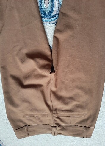 Sütlü kahve normal kesim pantolon - Görsel 6