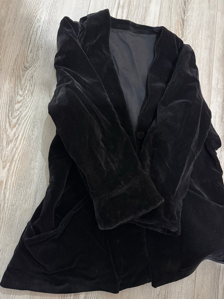 Vintage kadife ceket — görsel 3/4