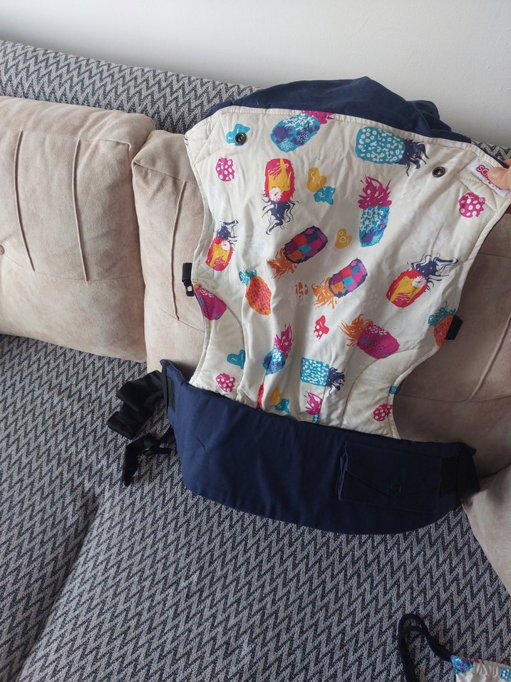  Renkli Desenli Bebek Kanguru | Sıfır  Çantalı - Görsel 2