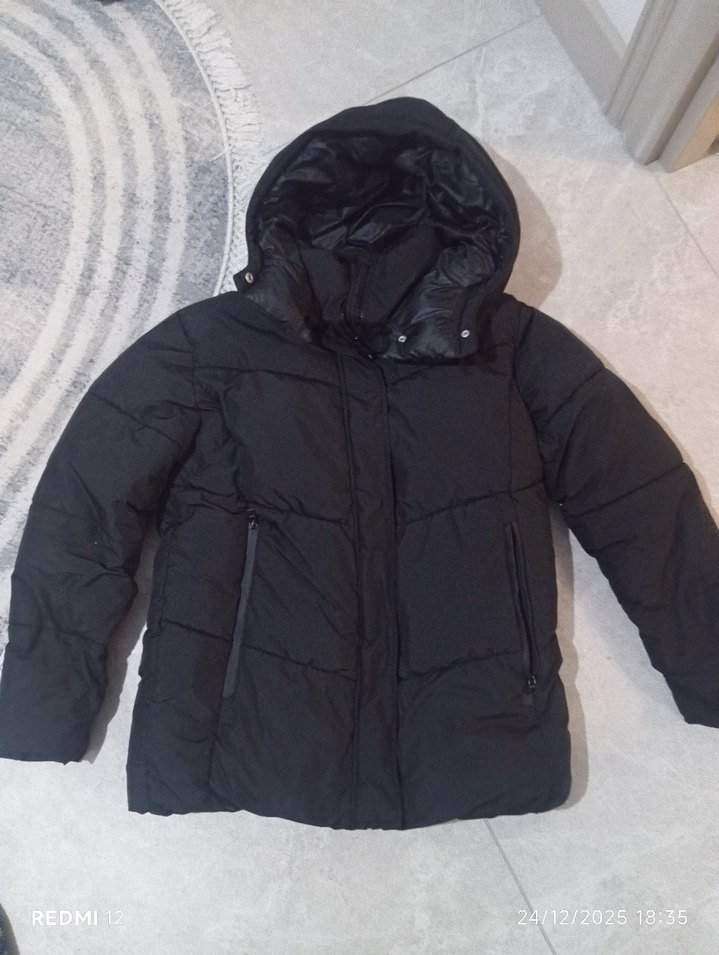 defacto taş gibi mont - Görsel 2