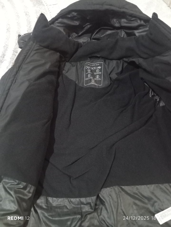 defacto taş gibi mont - Görsel 5