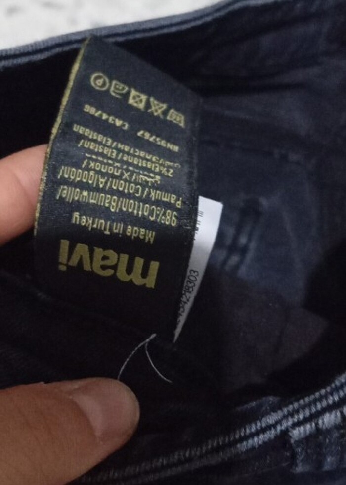 Mavi black jeans - Görsel 4