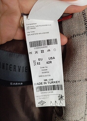 Sarar spor ceket - Görsel 2