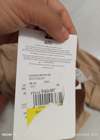 2 adet setrms pantalom - Görsel 7