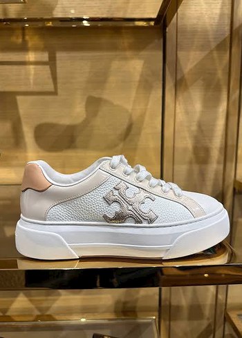 Tory Burch Beyaz Deri Sneaker