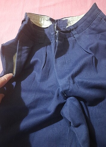 38 Beden lacivert Renk PANTOLON