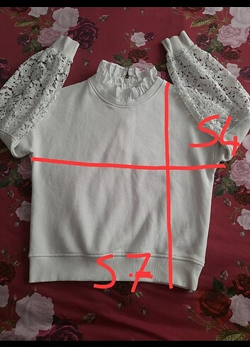 l Beden ADL L,40 DANTELLİ BLUZ