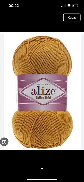Alize coton gold