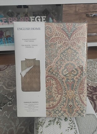 English home tek kişilik nevresim takımı