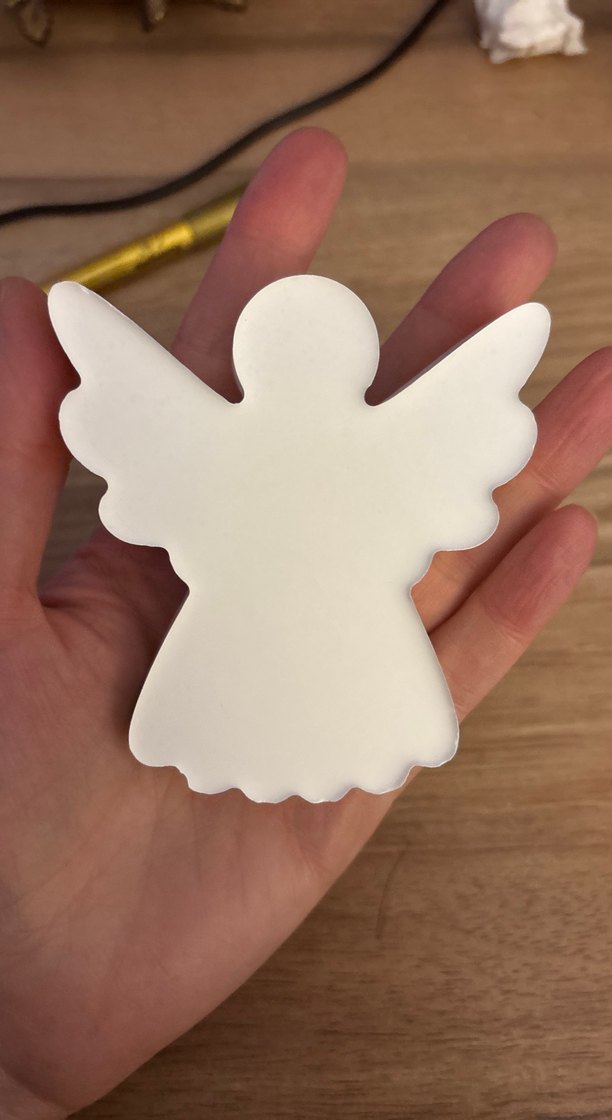 Beyaz Melek Figürü - Görsel 3