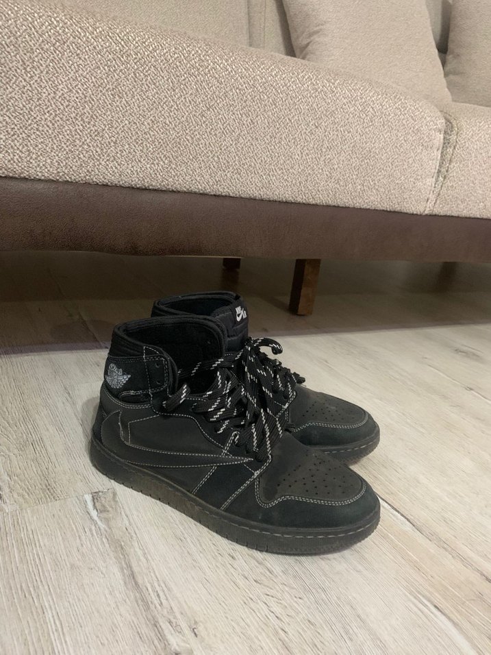 Siyah Street Wear Erkek Bağcık - Görsel 2