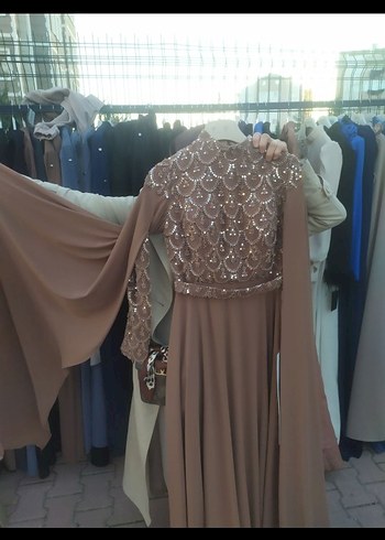 tesettür abiye elbise - Görsel 3