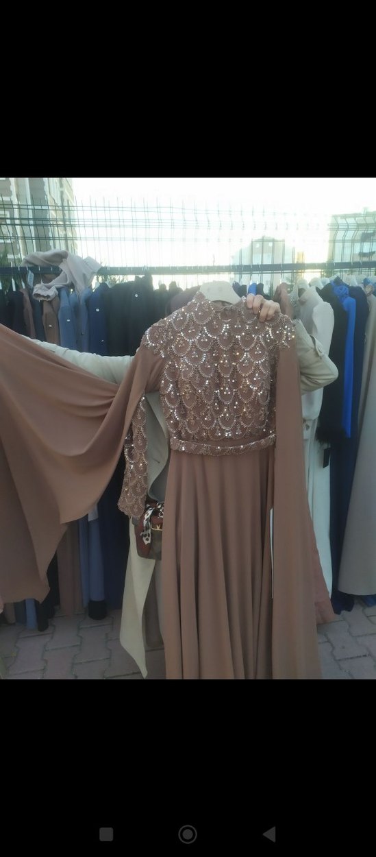 tesettür abiye elbise - Görsel 3