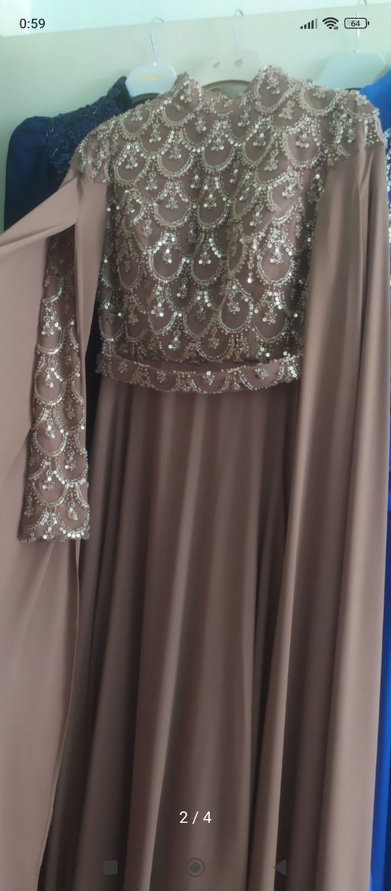 tesettür abiye elbise - Görsel 2