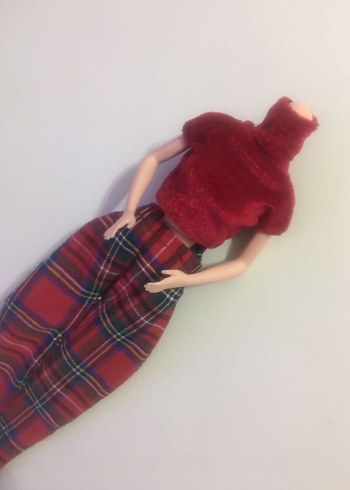 Barbie & Kelly Ekoseli Tulum Set - Görsel 3