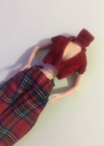 Barbie & Kelly Ekoseli Tulum Set - Görsel 6