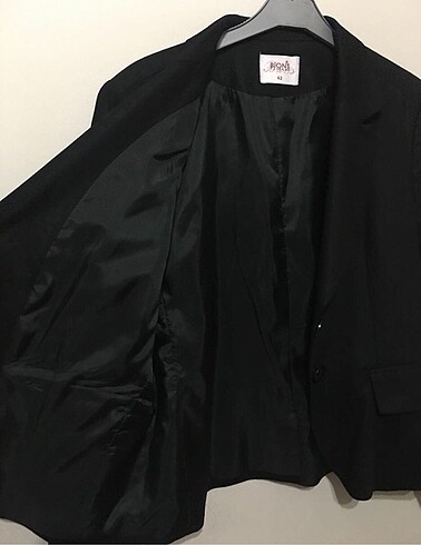 42 Beden siyah Renk Blazer Ceket