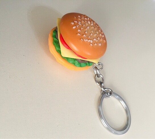 Hamburger Anahtarlık