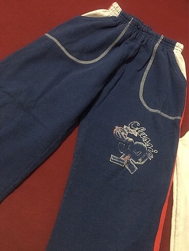 8 Yaş Beden çeşitli Renk Toplu Erkek Çocuk Alt Eşofman / Pijama / Keten Pantolon